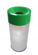 edelstahl, rostfrei Abfalleimer braun 60 L geschliffen edelstahl, rostfrei Abfalleimer braun 60 L geschliffen