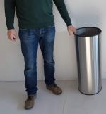 edelstahl, rostfrei HACCP Abfallbehälter 60 L geschliffen