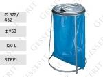 Stahl Abfallbehälter 120 L