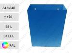Stahl Eleganter Mülltonne 24 L in RAL Farben
