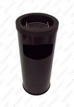 Stahl Müllbehälter schwarz 15 L in RAL Farben Stahl Müllbehälter schwarz 15 L in RAL Farben